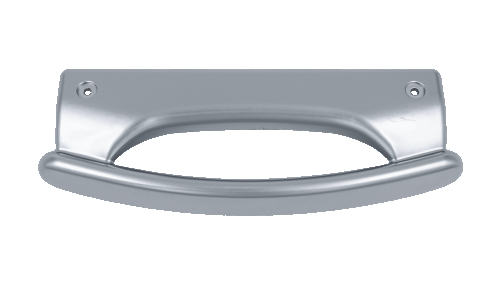 Ручка для холодильника Whirlpool 481246268884, C00374009, DHF003WH, L225 мм (низ / верх) - 1