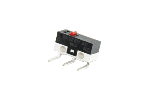 Микропереключатель KW10-Z0PR 1A, 125В - 1