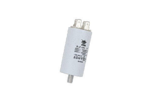 Конденсатор CBB60-E 9 мкФ, 450 В, Jyul (клеми + болт) - 1