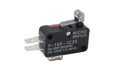 Микропереключатель V-155-1C25, KW1-103-6 15A, 250В