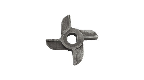 Ніж для промислової м'ясорубки, 75/16*13 мм, МИМ-300, МИМ-350 (двосторонній) - 1