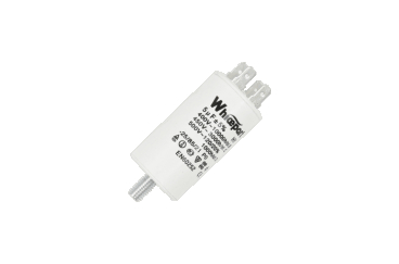 Конденсатор CBB60-E 5 мкФ, 450 В, Whicepart (клеми + болт)