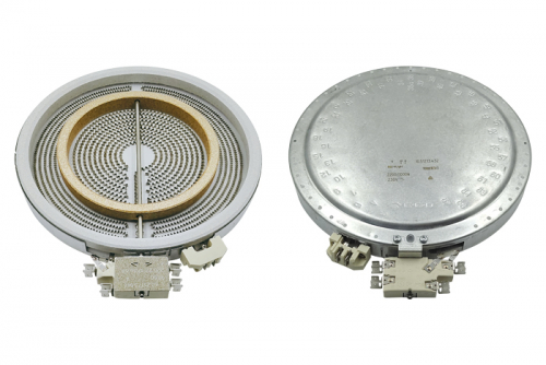 Електроконфорка (склокераміка) EGO 10.51213.432, Ariston C00089645, 1000/2200 Вт, 230/206/134 мм - 1