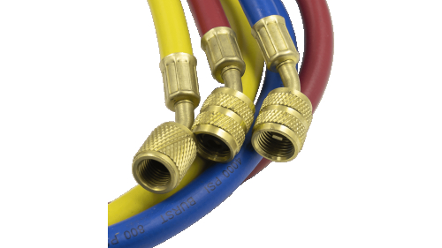Шланг для заправки фреоном R-410A (R-410a), 0.9 м - 3