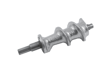 Шнек для мясорубки кухонного комбайна Мрия, шестигранник 8*8*8 мм, h=20 мм, L=133 мм