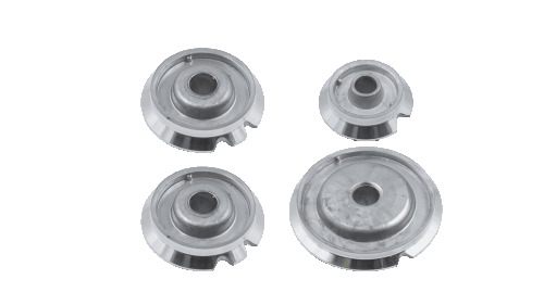 Комплект пальників для газової плити Ariston, Indesit C00053054 (4 штуки) - 1