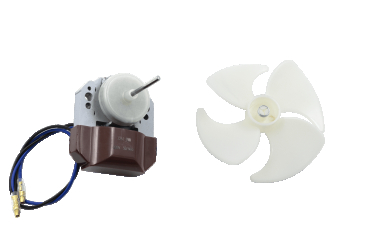 Двигатель вентилятора обдува для холодильника 2261-9MM, d=3 мм, l=42 мм