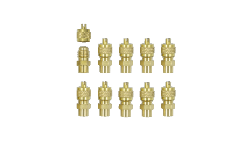 Клапан для заправки фреону SVL002UN 1/4, Ø6.25 мм, L=25 мм (10 шт.) - 1