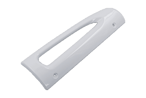 Ручка для холодильника Indesit C00857151, GO02A118IDC, L245 мм (низ ліва / верх права) - 1