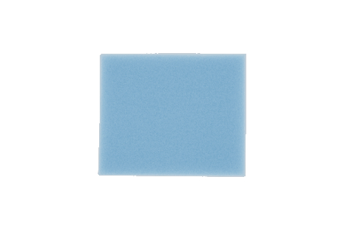 Фільтр для пилососа Philips 432200493811, VC05W10700H, 131*112*10 мм - 1