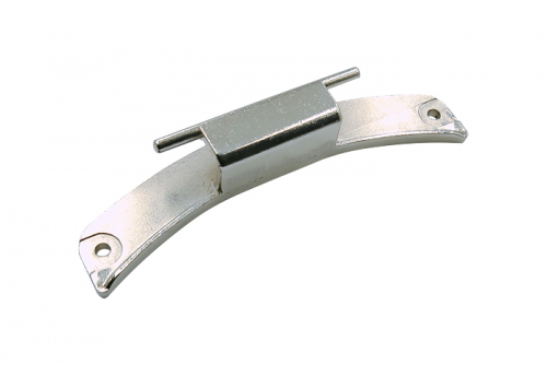 Завіса (петля, шарнір) люка для пральної машини Candy 49004907, Smeg 691330472, 132 мм - 1