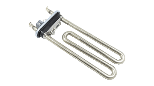 Тен для пральної машини L=175 мм, 1600 Вт, Heatwell, LG AEG33121513 (з датчиком) - 2