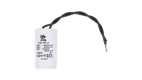 Конденсатор CBB60-K 1 мкФ, 450 В, Jyul (провод) - 1