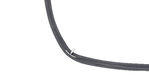 Уплотнитель двери для духовки Beko 455920052, COK710AC, 360*380 мм - 2