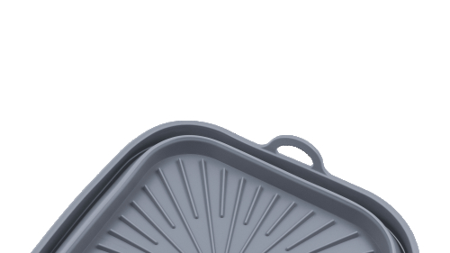 Форма для аерогриля, силіконова, квадратна, 17/20*5.5 см - 4