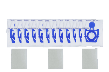 Набір мішків для пилососа Zelmer ZMB02, одноразовий, 101*94 мм + 3 мікрофильтри (синій)