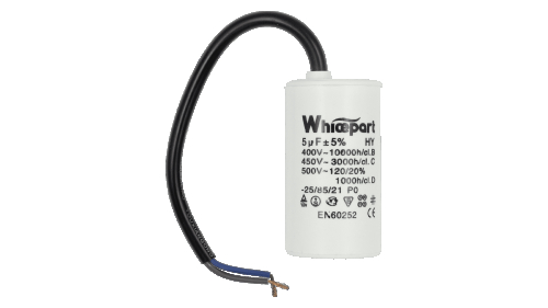 Конденсатор CBB60-K 5 мкФ, 450 В, Whicepart (провод) - 1