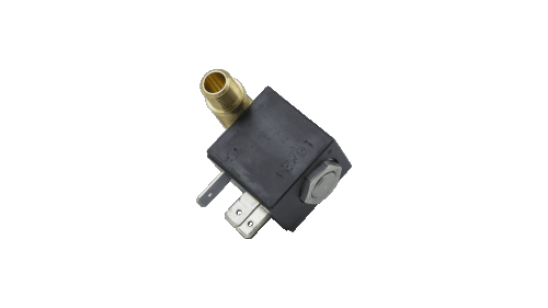 Клапан электромагнитный для кофемашины Olab 06000BH-K5FV, IRN002UN, 1/8" male + pipe at 180° - 2