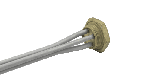 Тен для батареї Kawai 1¼" (різьба ліва) 2500 Вт - 3