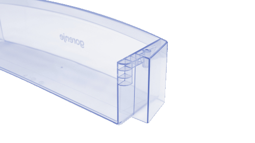 Полка (балкон) двери для холодильника Gorenje 134811 (436*115 мм) - 3