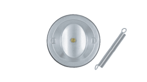 Термометр для котла SD Plus Thermo Alliance SD175, D=63 мм, 0-120°C (накладной с пружиной) - 2