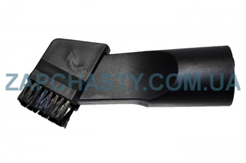 Насадка з ворсом щілинна для пилососа d=32 мм, поворотна 90° - 2