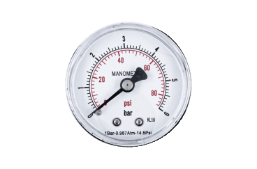Манометр осевой SD Plus SD1716B, 0-6 бар, 1/4", Ø50 мм