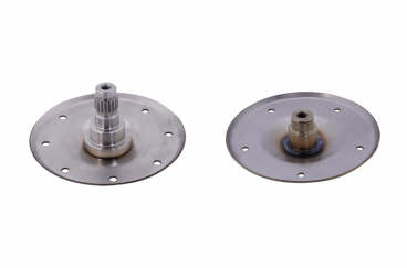 Фланец (опора барабана) для стиральной машины Whirlpool 480110101208, под прямой привод (комплект)