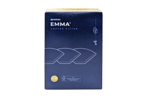 Фільтри паперові для крапельної кавоварки Konos Emma №4 (100 штук) - 1