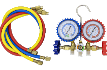 Манометричний колектор 2-вентильний Whicepart  (R-22, R-12, R-404a, R-134a)