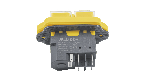 Кнопка для бетономешалки DKLD DZ-6, 5 контактов - 2