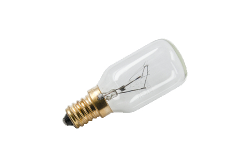 Лампочка для духовки E14, 40 Вт, 230 В, 29*76 мм, Whirlpool 484000008841, Indesit C00385586 - 1