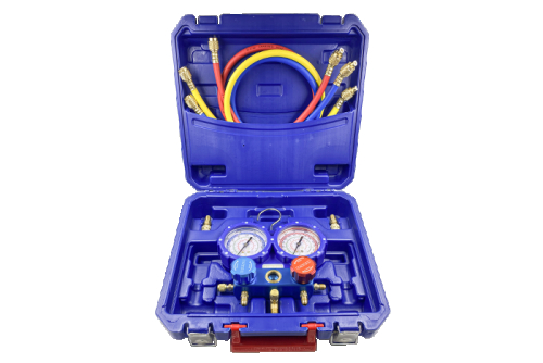 Манометрический коллектор 2-вентильный Whicepart DSZH WK-P3602B (R-22, R-407c, R-410a, R-404a) - 1