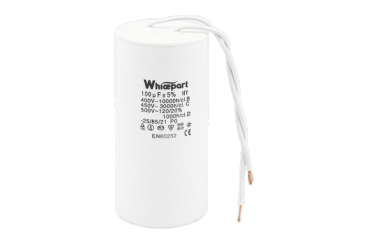 Конденсатор CBB60-K 100 мкФ, 450 В, Whicepart, Jyul (провід)