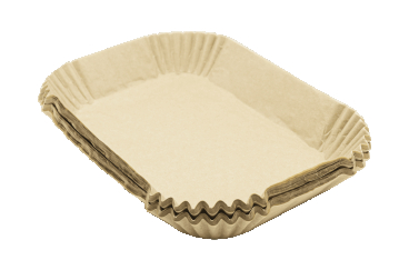 Форма для аерогриля, пергаментна, прямокутна, 14*22*4.5 см, 100 шт.