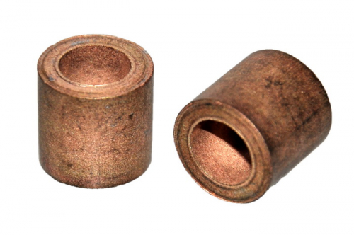 Втулка ковзання для хлібопічки, 10*16*15 мм, JDB (циліндрична, бронзо-графітова) - 3