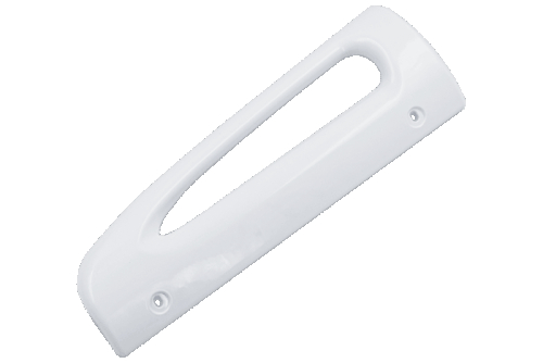 Ручка для холодильника Indesit C00857150, GO02A119IDC, L245 мм (низ права / верх ліва) - 1