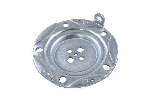 Фланець для бойлера під тен Ariston, VE25500, D124 мм (оцинкований) - 1