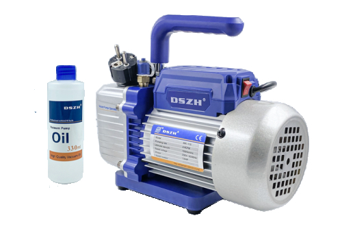 Вакуумний насос Whicepart DSZH WK-115 (одноступінчастий, 51 л/хв) - 1