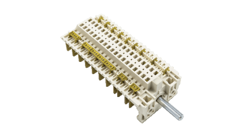 Перемикач для духовки і електроплити Dreefs 19HE-002, Hansa, Amica 8001684 (9+1) - 2