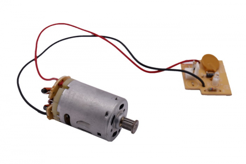 Двигун турбощітки для акумуляторного пилососа Zelmer VC1200.056, 00756557 з платою - 1