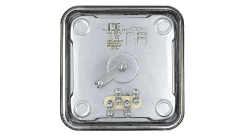 Електроконфорка (чавун) IEGGP302, COK081UN, 2600 Вт, 220*220/210*210 мм - 1