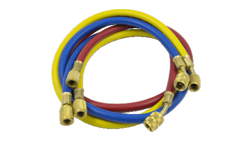 Шланг для заправки фреоном R-410A (R-410a), 0.9 м - 1