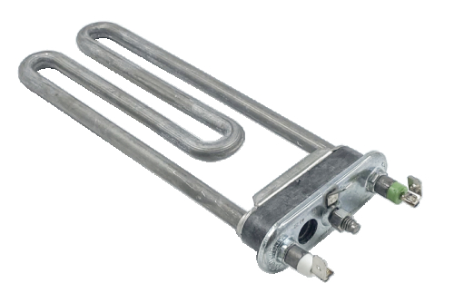 Тэн для стиральной машины L=190 мм, 1700 Вт, Thermowatt, Ariston C00086357 (с отверстием под датчик) - 1