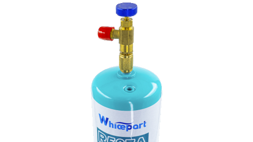 Фреон R-507a, 700 г (з краном і клапаном), Whicepart - 3