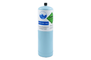 Фреон R-134a, 800 г (з клапаном Шредера, подвійний), Bestcool